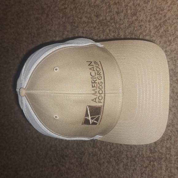 American Foods Group Embroidered Trucker Mesh Snapback Hat Cap - Picture 1 of 9